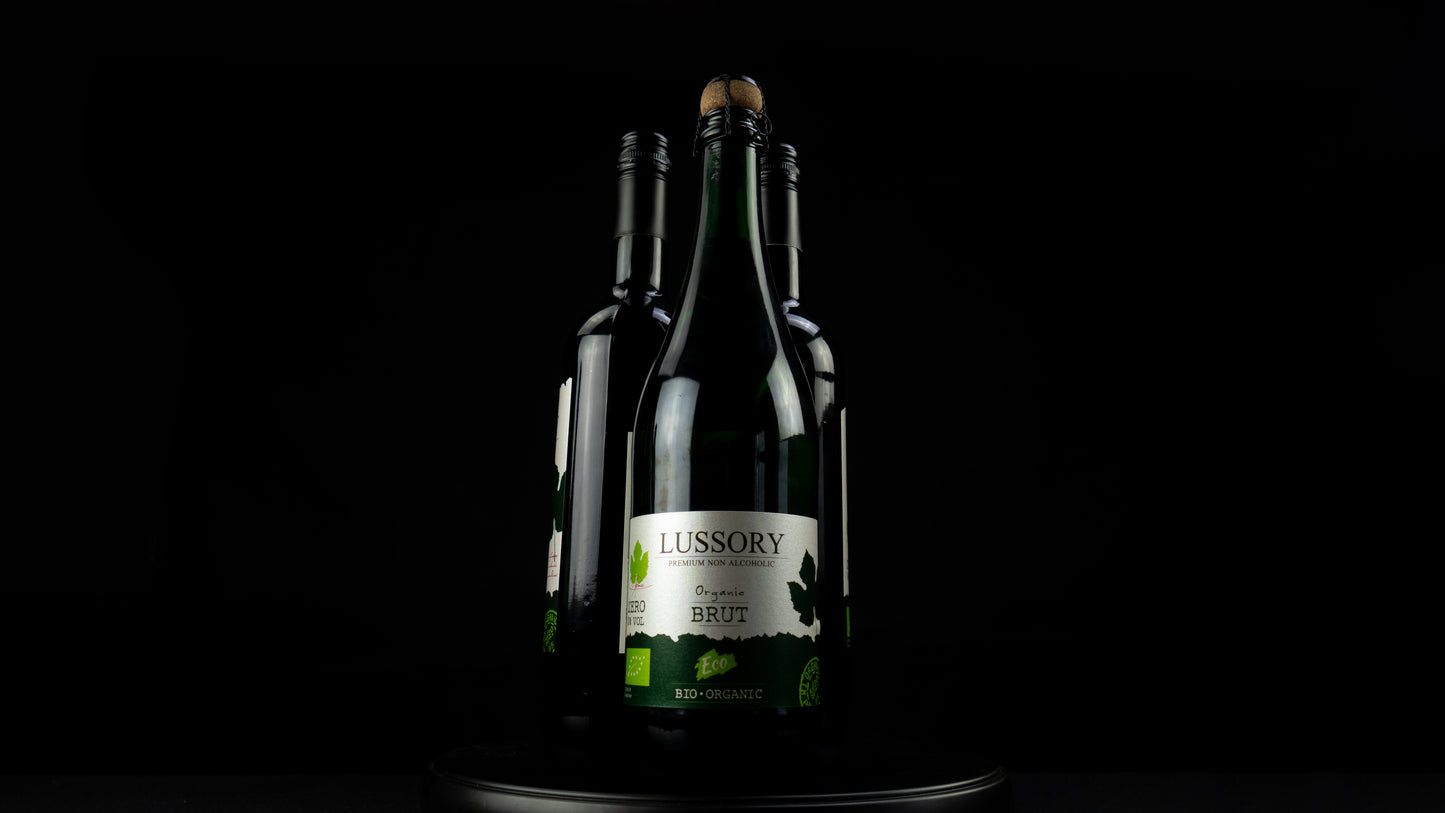 LUSSORY / ルッソリー ノンアルコールワイン 赤 白 スパークリング 750ml 3本セット